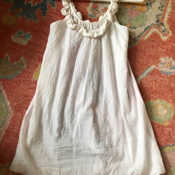 Floral sundress with red/teal flowers - Picture 4 of 5